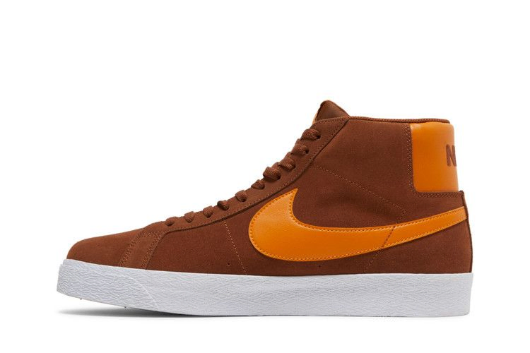 Кроссовки Nike Zoom Blazer Mid SB 'Pecan Light Curry'