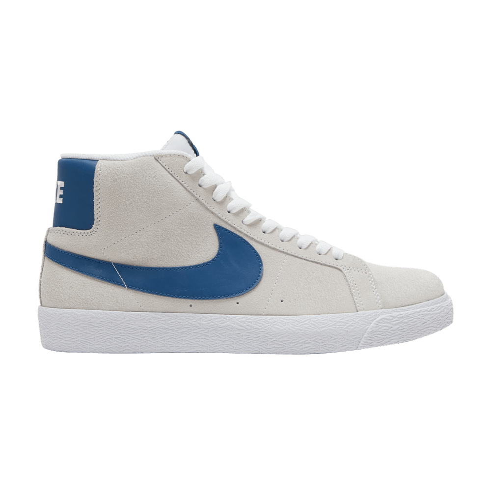 Кроссовки Nike Zoom Blazer Mid SB 'White Court Blue'