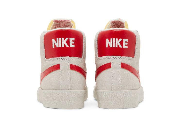 Кроссовки Nike Zoom Blazer Mid SB 'White University Red'
