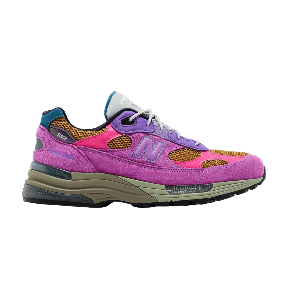 Кроссовки Action Bronson x New Balance 992 Made in USA 'Digitalis Purpurea'