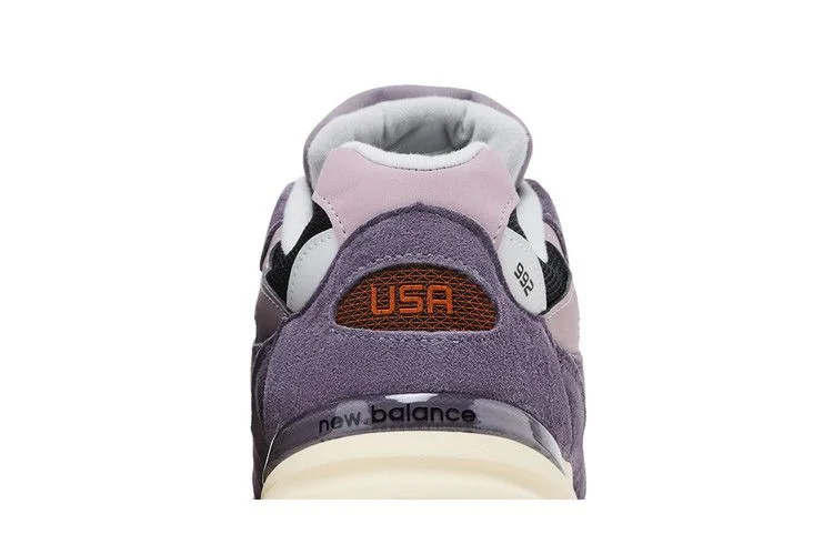 Кроссовки Teddy Santis x New Balance 992 Made in USA 'Dark Ice Wine'