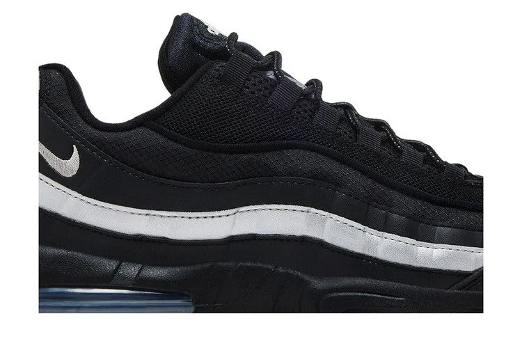Кроссовки Nike Air Max 95 'Big Bubble - Black Metallic Silver'