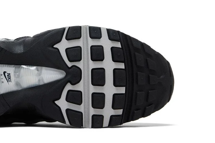 Кроссовки Nike Air Max 95 'Big Bubble - Black Metallic Silver'