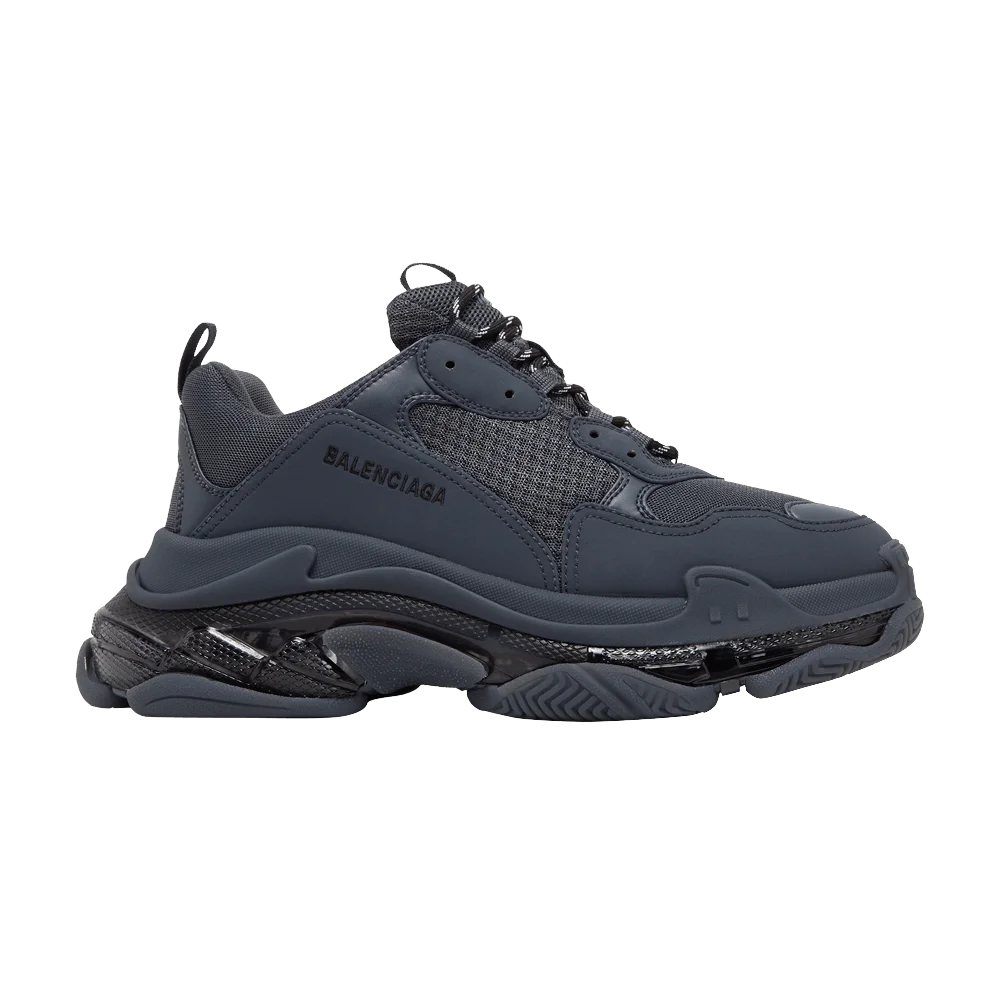 Кроссовки Balenciaga Triple S Sneaker 'Clear Sole - Ombre Blue'