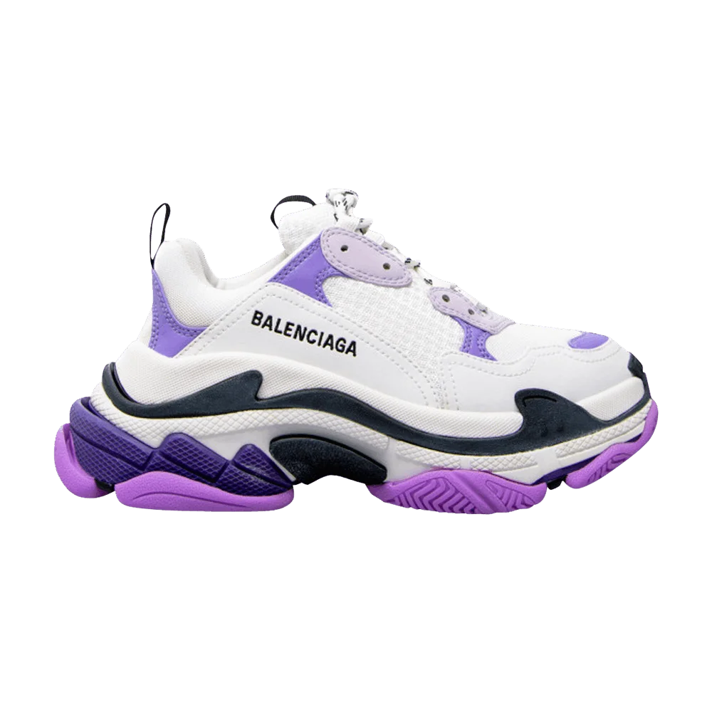 Кроссовки Balenciaga Wmns Triple S Sneaker 'White Lilac'