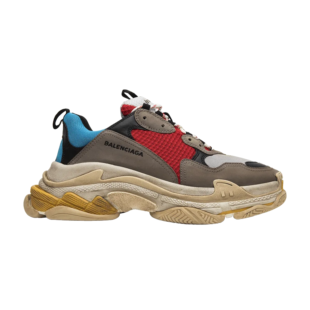 Кроссовки Balenciaga Triple S Sneaker 'Blue Red' 2018