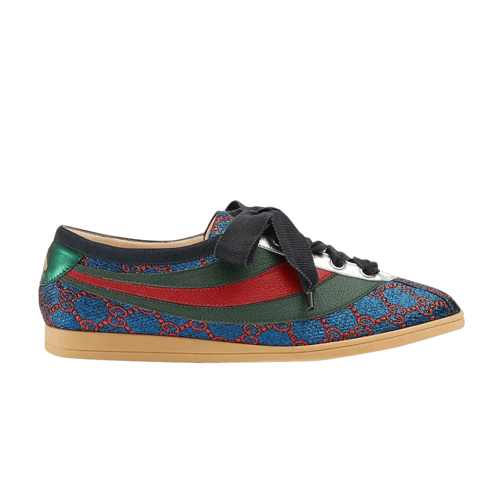 Кроссовки Gucci Wmns Falacer 'Blue Lurex GG'
