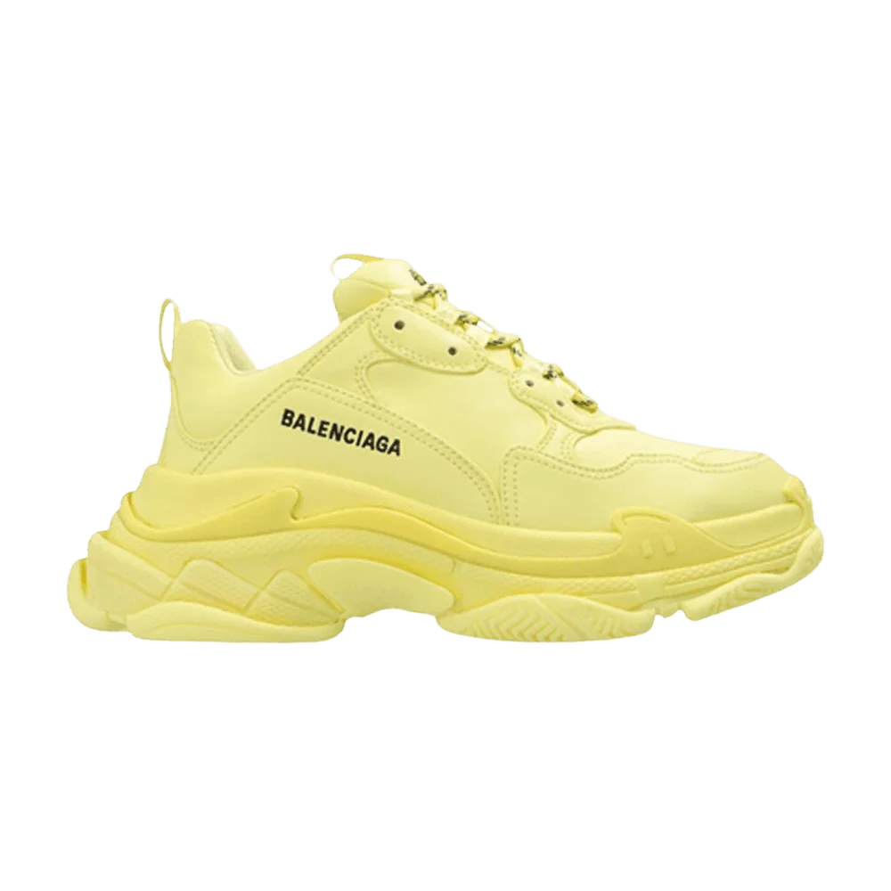Кроссовки Balenciaga Triple S Sneaker 'Light Yellow'