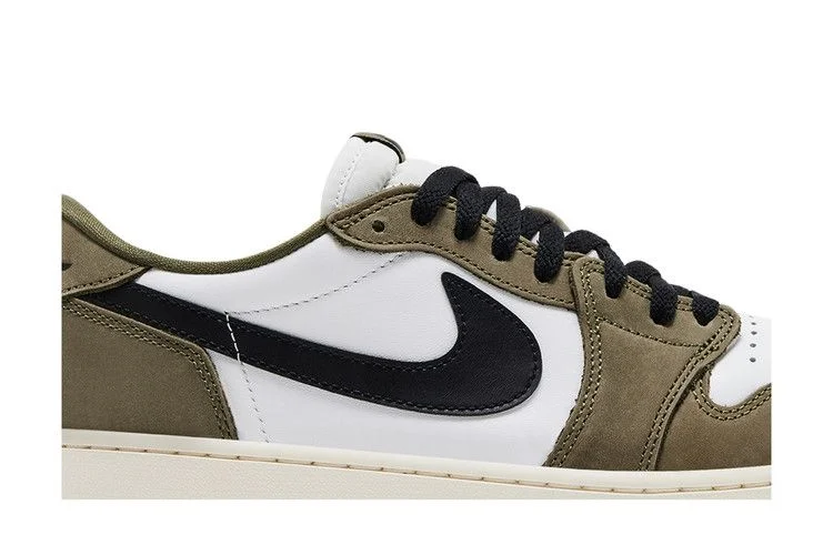 Кроссовки Air Jordan 1 Retro Low OG 'Medium Olive'