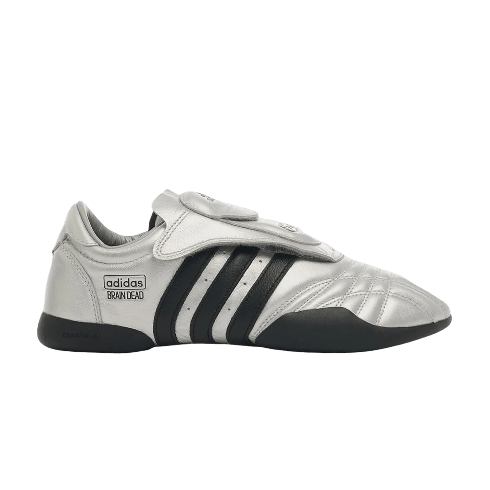 Кроссовки Brain Dead x adidas Taekwondo 'Silver Black White'