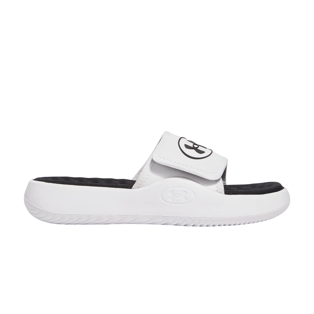 Кроссовки Under Armour Ignite Pro 8 Slide GS 'White Black'