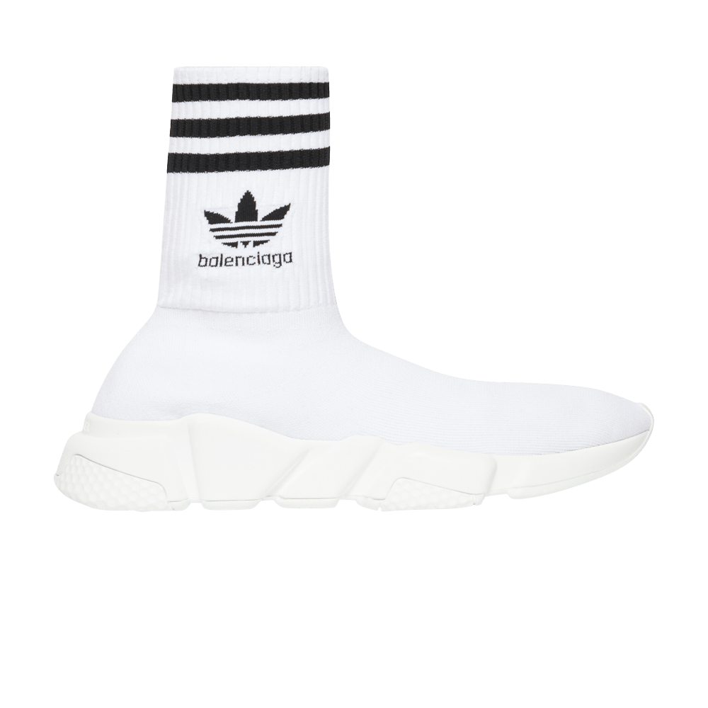 Кроссовки Adidas x Balenciaga Speed Sneaker 'White'