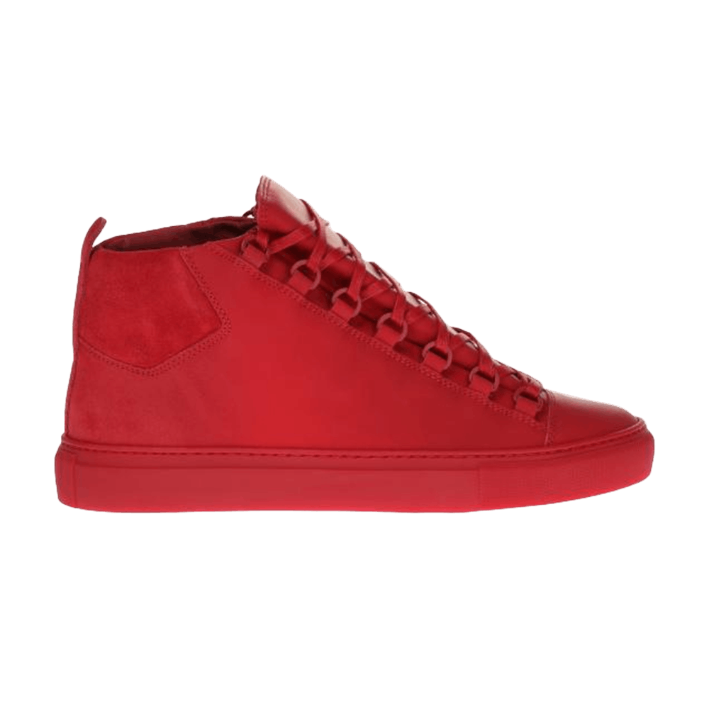 Кроссовки Balenciaga Arena High 'Red Suede'