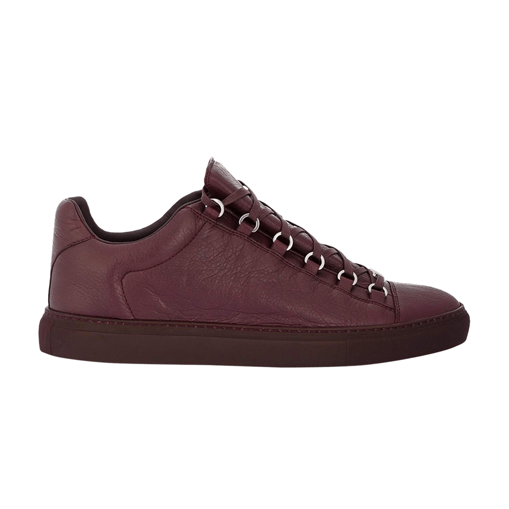 Кроссовки Balenciaga Arena Low 'Red Burgundy'