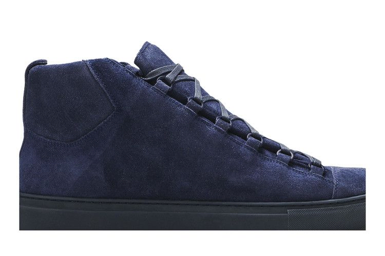 Кроссовки Balenciaga Arena Velvet High 'Blue'
