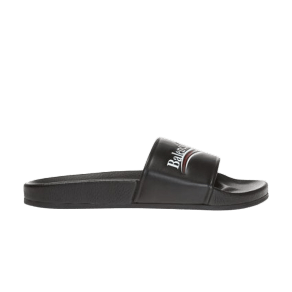 Кроссовки Balenciaga Embossed Logo Slides