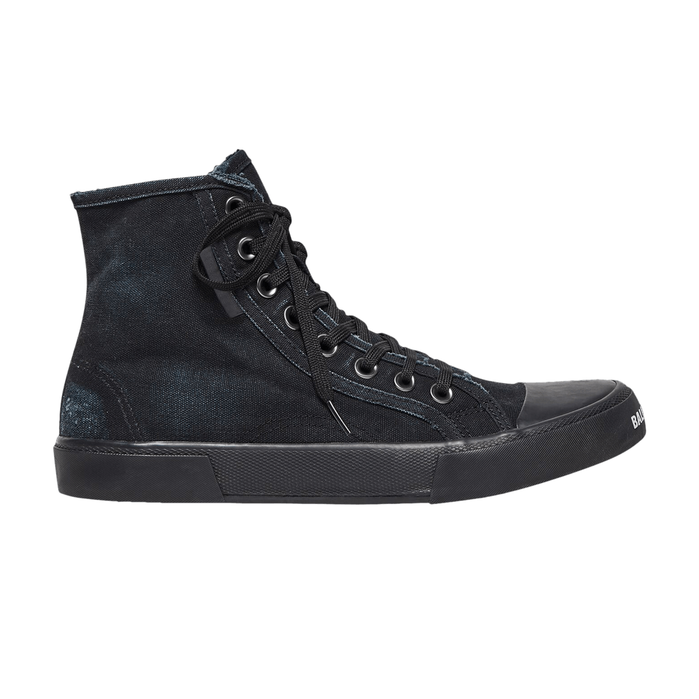 Кроссовки Balenciaga Paris High 'Destroyed - Triple Black'