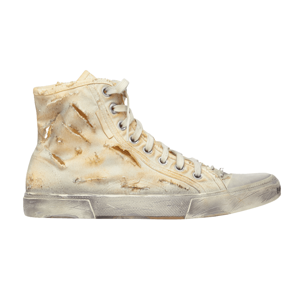Кроссовки Balenciaga Paris High 'Destroyed - White'