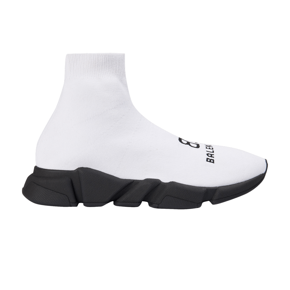 Кроссовки Balenciaga Recycled Speed Trainer 'White Black'