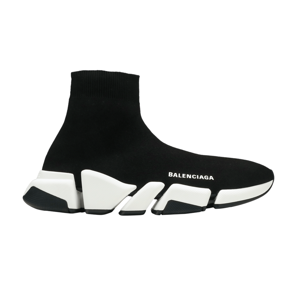 Кроссовки Balenciaga Speed 2 Trainer Knit 'Black White'