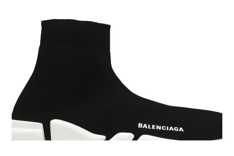 Кроссовки Balenciaga Speed 2 Trainer Knit 'Black White'