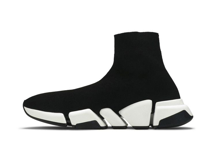 Кроссовки Balenciaga Speed 2 Trainer Knit 'Black White'