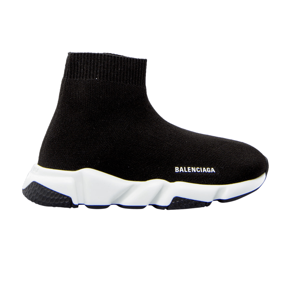 Кроссовки Balenciaga Speed Sneaker Kids 'Black White'