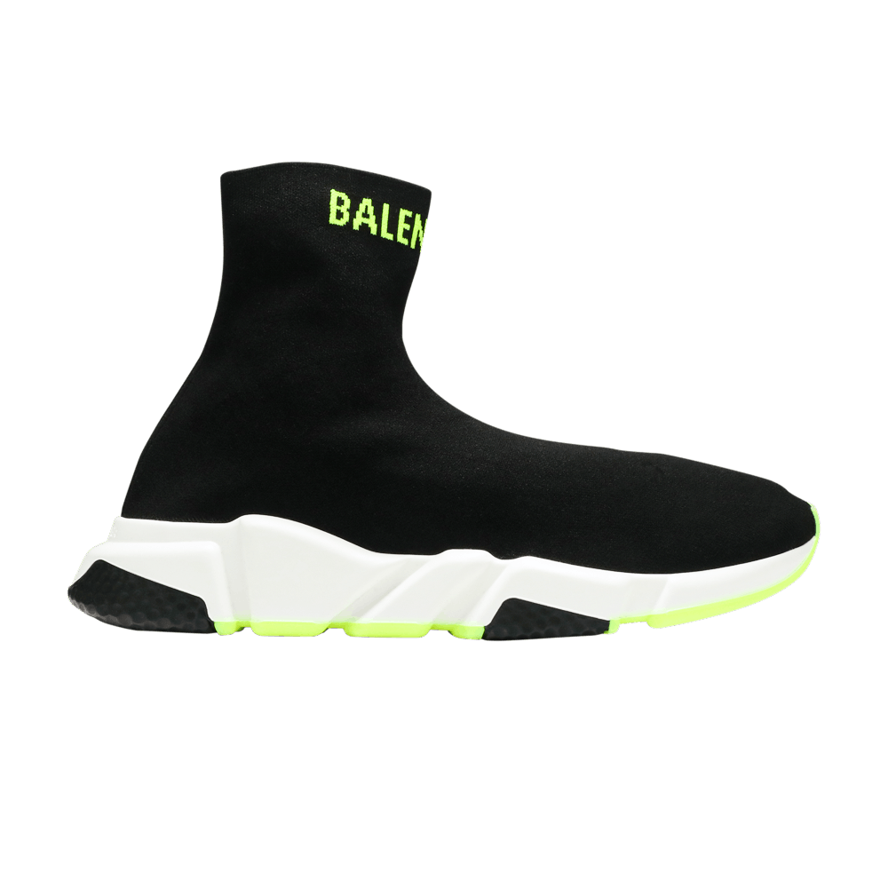 Кроссовки Balenciaga Speed Trainer 'Black Yellow Fluo'