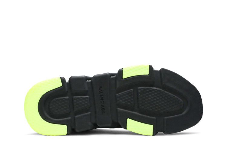 Кроссовки Balenciaga Speed Trainer 'Clear Sole - Black Yellow Fluo'