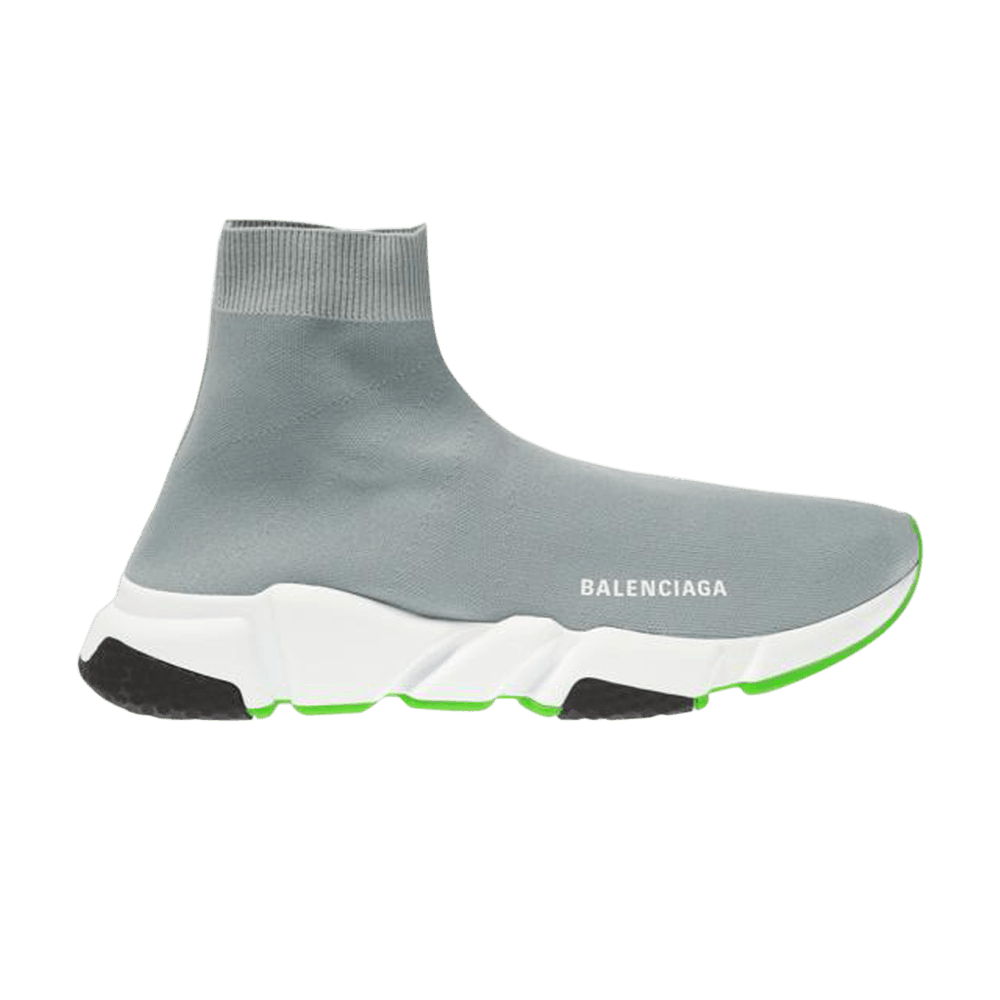 Кроссовки Balenciaga Speed Trainer 'Grey Green'