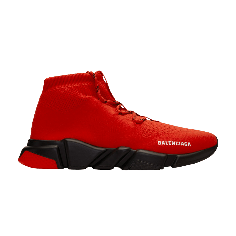 Кроссовки Balenciaga Speed Trainer Lace-Up 'Red Black'