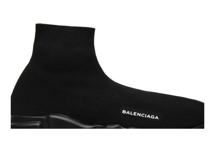 Кроссовки Balenciaga Speed Trainer Mid 'Triple Black'