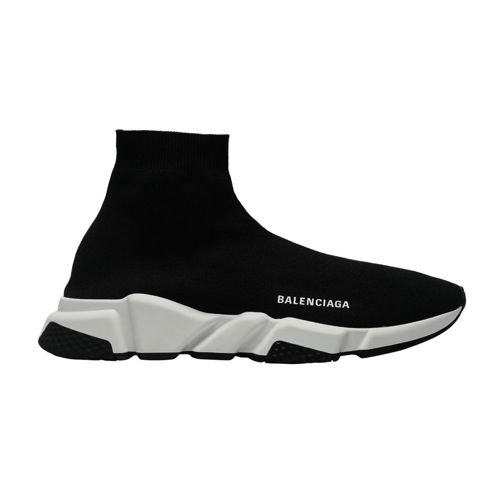 Кроссовки Balenciaga Speed Sneaker 'Black White' 2018