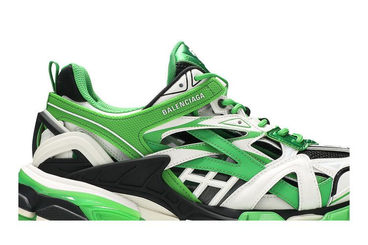 Кроссовки Balenciaga Track.2 Sneaker 'White Green'