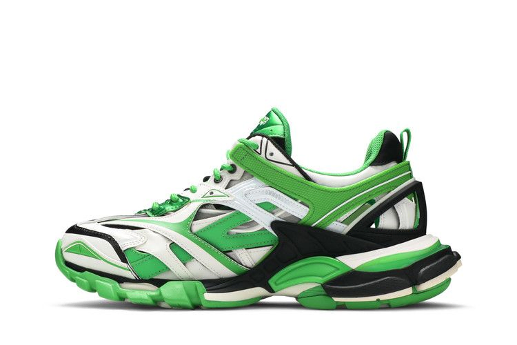 Кроссовки Balenciaga Track.2 Sneaker 'White Green'