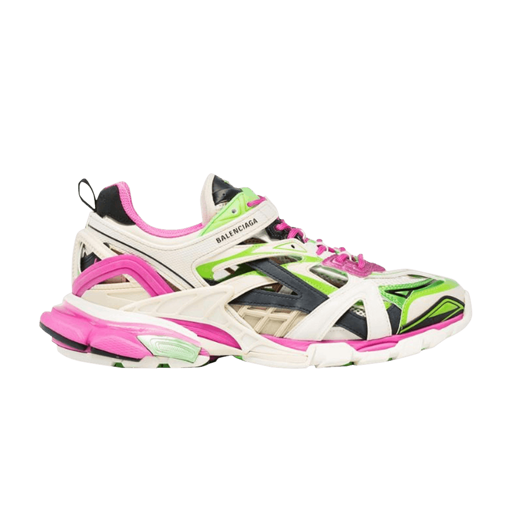 Кроссовки Balenciaga Track.2 Trainer 'Pink Green'