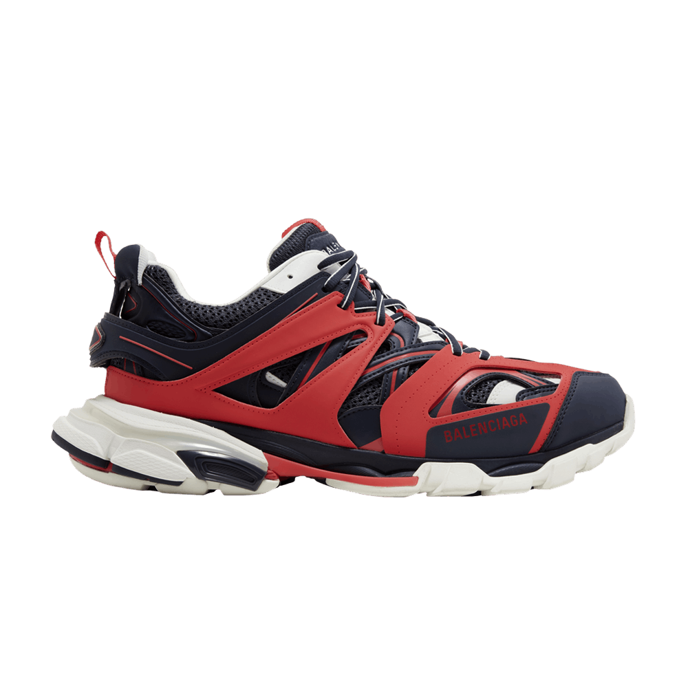 Кроссовки Balenciaga Track LED Sneaker 'Red Dark Grey'