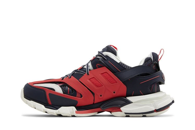 Кроссовки Balenciaga Track LED Sneaker 'Red Dark Grey'