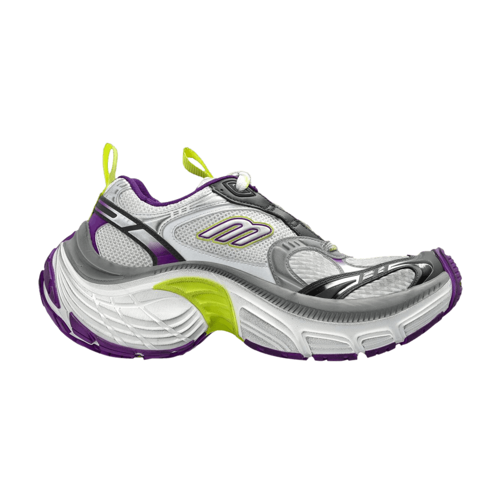 Кроссовки Balenciaga Wmns 6XL Sneaker 'Worn-Out - White Purple Yellow'