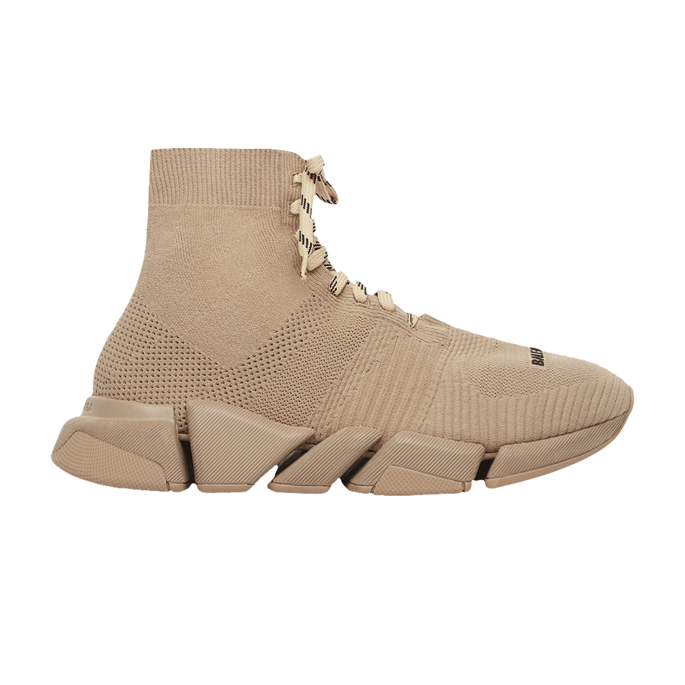 Кроссовки Balenciaga Wmns Speed 2.0 Lace Up Sneaker 'Beige'