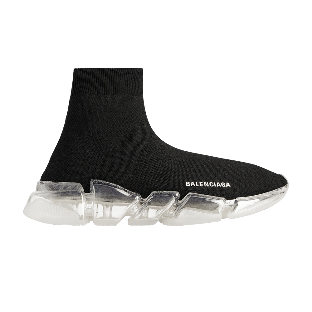 Кроссовки Balenciaga Wmns Speed 2.0 Sneaker 'Full Clear Sole - Black White'