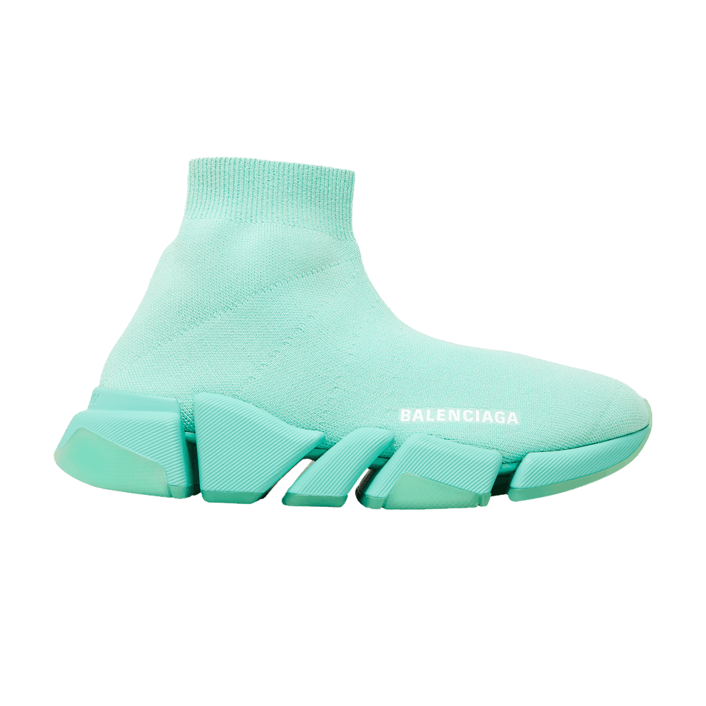 Кроссовки Balenciaga Wmns Speed 2.0 Sneaker 'Transparent Sole - Green'