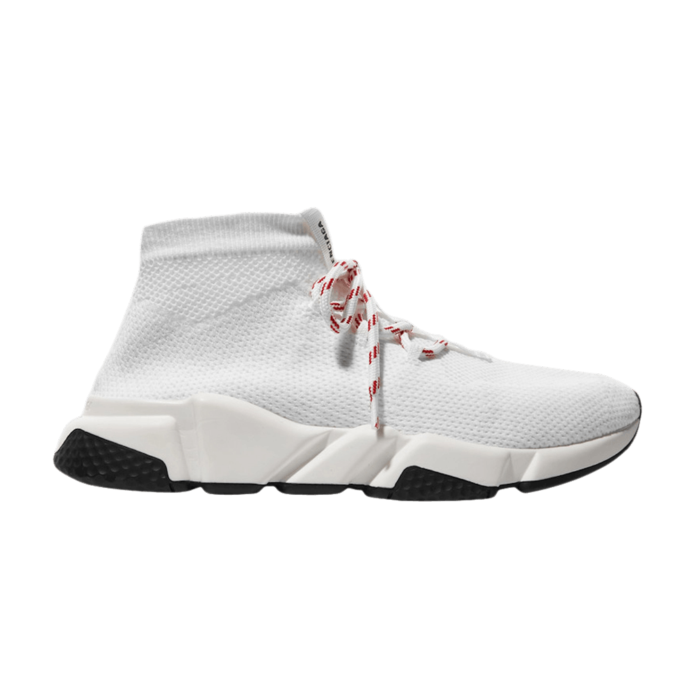Кроссовки Balenciaga Wmns Speed Lace Up Trainer 'White Red'