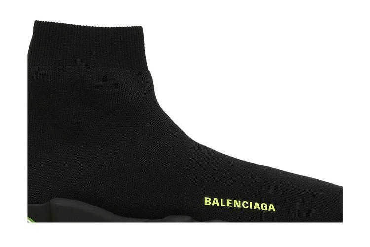 Кроссовки Balenciaga Speed Trainer 'Clear Sole - Black Yellow Fluo'