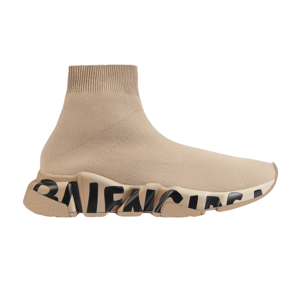 Кроссовки Balenciaga Wmns Speed Trainer 'Midsole Logo - Beige'