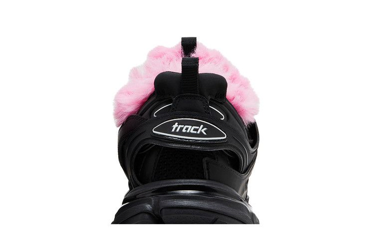 Кроссовки Balenciaga Wmns Track Sneaker 'Fake Fur - Black Pink'
