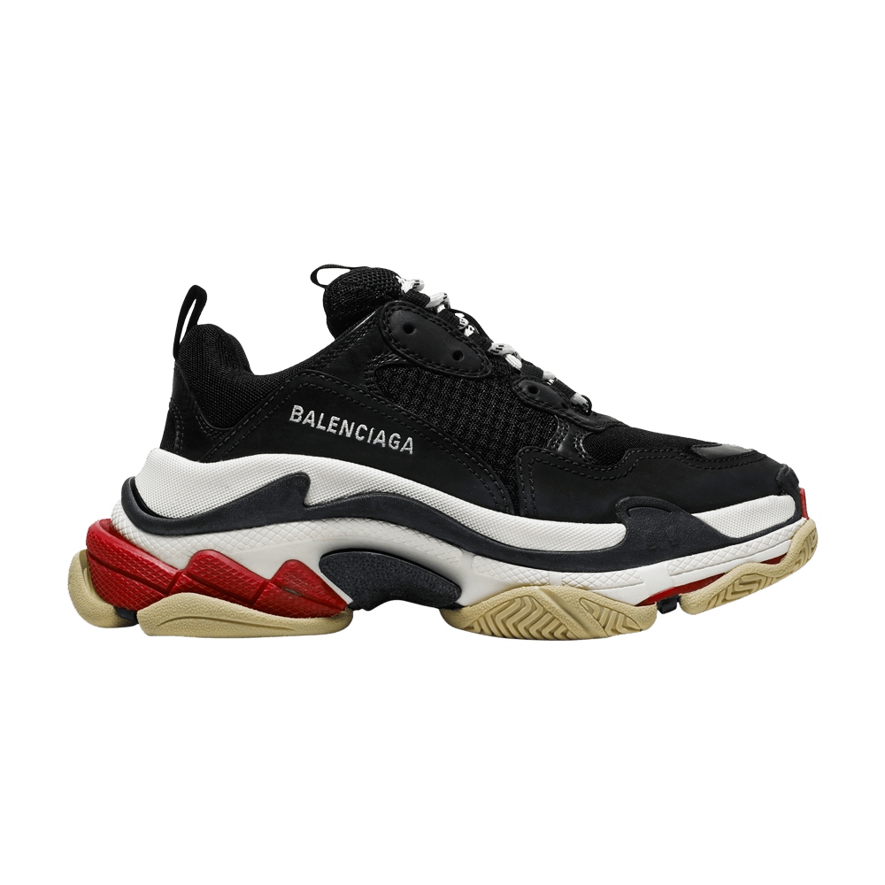 Кроссовки Balenciaga Wmns Triple S Sneaker 'Black Red'