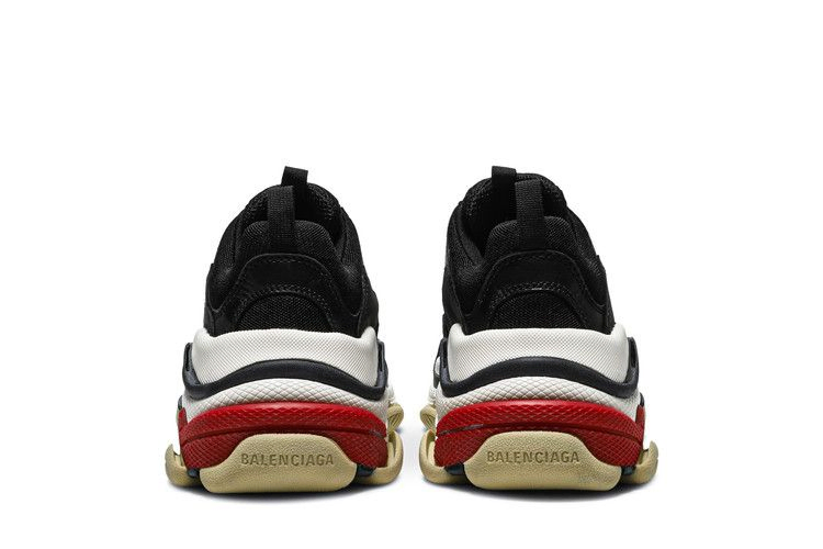 Кроссовки Balenciaga Wmns Triple S Sneaker 'Black Red'