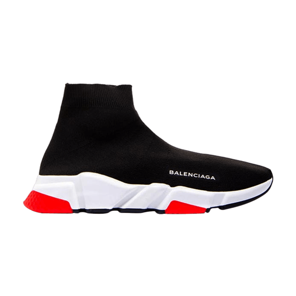Кроссовки Balenciaga Wmns Valencia Speed Runner 'Black White Red'