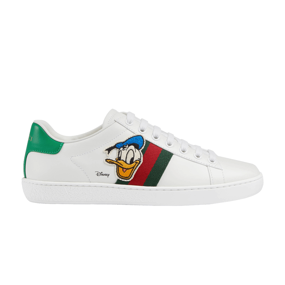 Кроссовки Disney x Gucci Wmns Ace 'Donald Duck Patch'